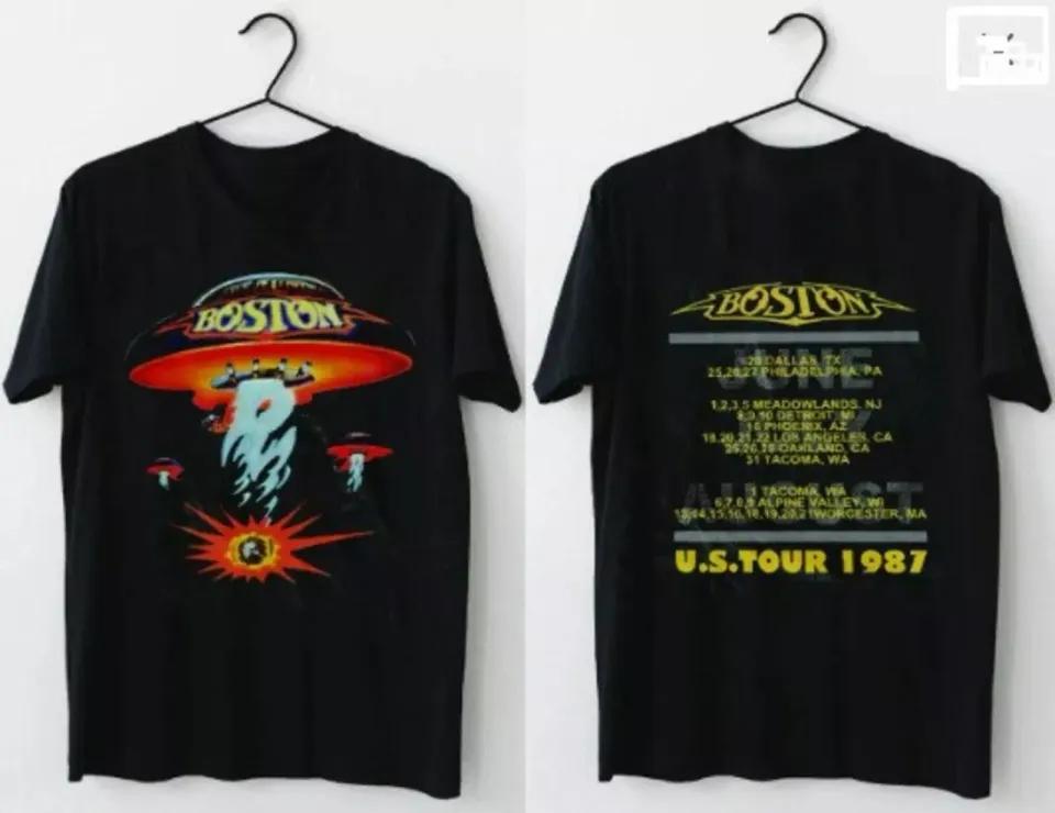 Vintage Boston Rock Band Concert Tour Shirt