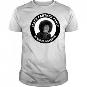 Angela Davis Black panther party power to the people shirt