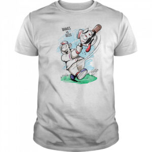 Atlanta Braves and Cincinnati Reds Patrick Carlson Mascot Art 2025 t-shirt