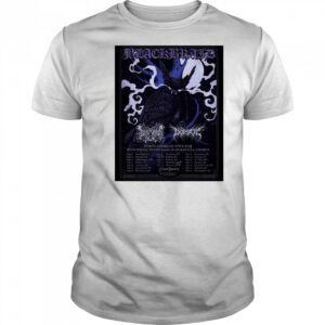 Blackbraid North American Tour Sept – Oct 2025 With Special Guests Lamp Of Murmuur & Dödsrit Poster t-shirt