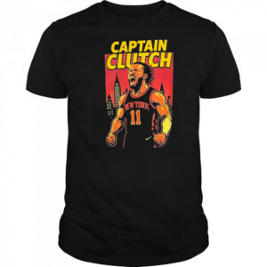 Captain Clutch Jalen Brunson scream Knicks shirt