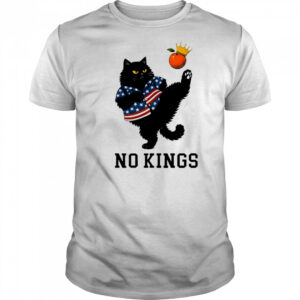 Cats and orange no King in America shirt
