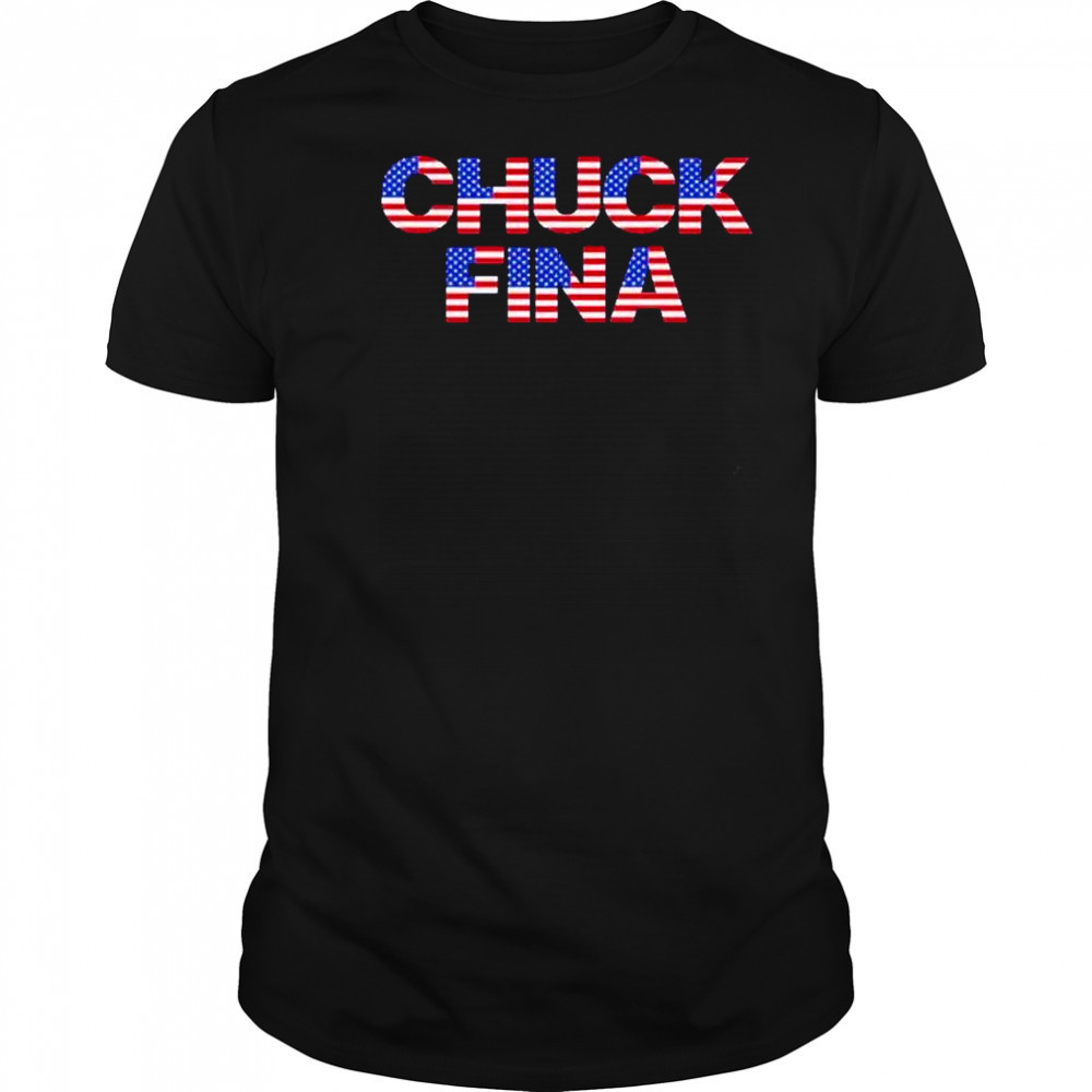 Chuck Fina US flag shirt
