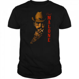 Cowboy Post Country Western Posty Rap Graphic Shirt