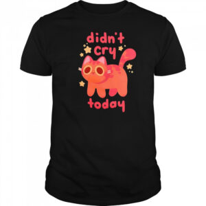 Didn’t Cry Today Cat shirt