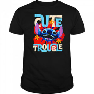 Disney Lilo Stitch Movie Live Action Stitch Cute Trouble shirt