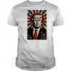 Donald Trump Rising Sun Power Cherry Blossom Propaganda shirt