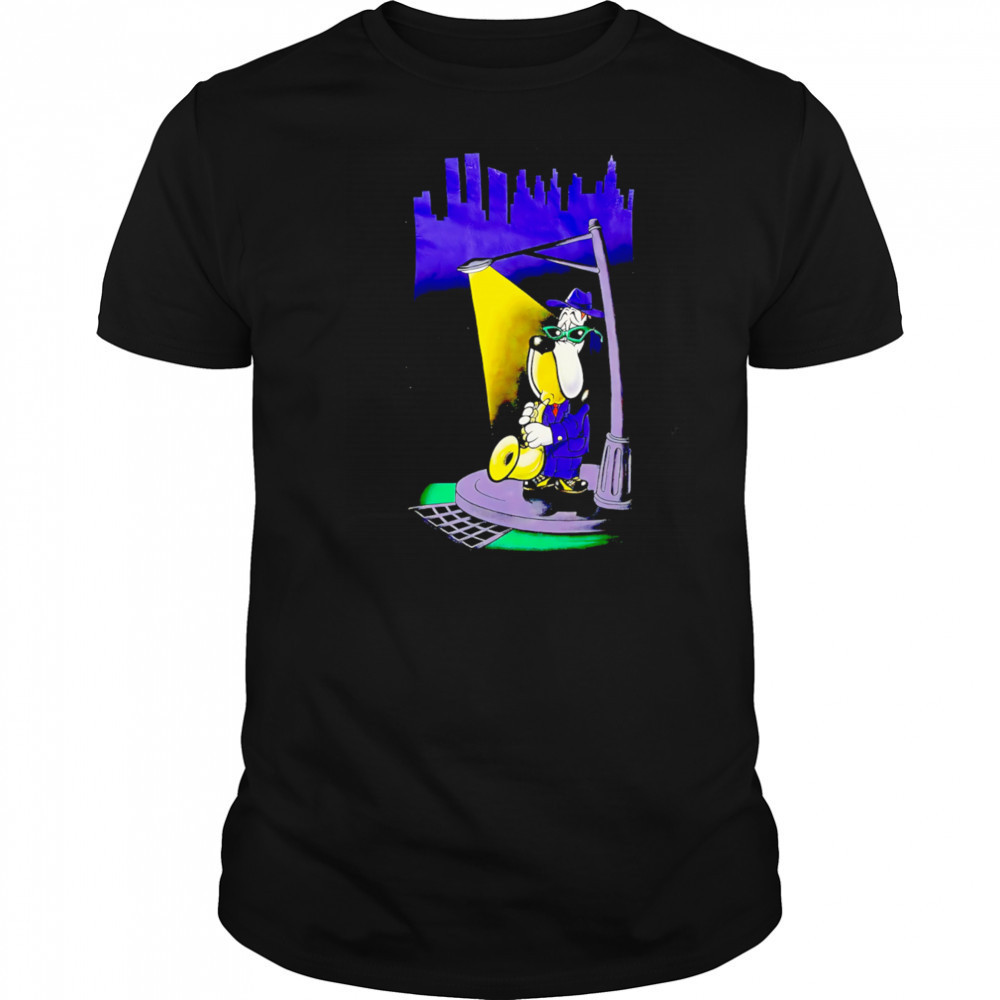 Droopy trumpet vintage 90s shirt