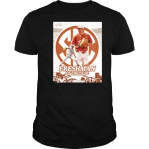Dylan Volantis Are The 2025 SEC Baseball Freshman Of The Year Shirt