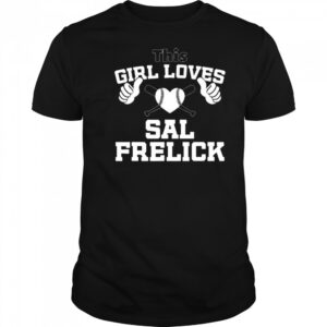 Ella Vancuyk Wearing This Girl Loves Sal Frelick Milwaukee Brewers t-shirt