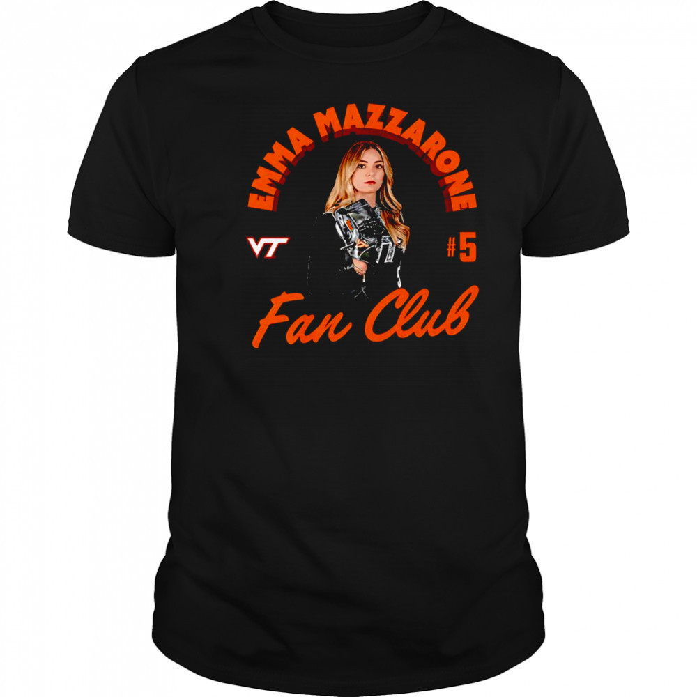 Emma Mazzarone Virginia Tech fan club shirt