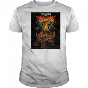 Eviscerator 2025 Plus More To Be Announced Across The United States Of America And Canada t-shirt