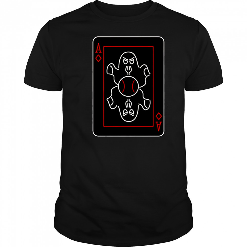 Ghost Fork Ace card shirt