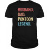Husband Dad Pontoon Legend T-Shirt