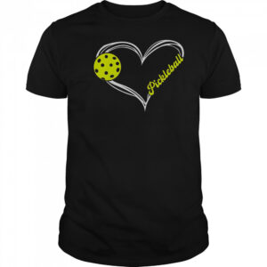 I Love Pickleball Cute Match T-Shirt