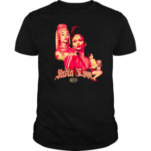 India Love Celebrity graphic shirt