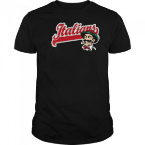 Italians Cigarettes Baseball T-shirt