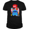 Jack in the box Stitch US flag 4th of July shirt
