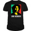 Jimi Hendrix Bob Marley shirt
