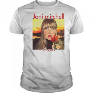 Joni Mitchell clouds shirt