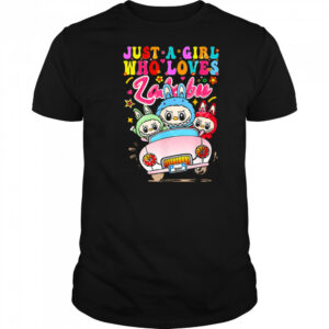 Just a Girl Who Loves Labubu Funny Labubu Driving Car shirt