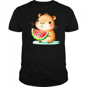 KawaiI capybara watermelon lover shirt