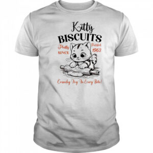 Kitty Biscuits Fluffy Purrfect Since 1963 shirt