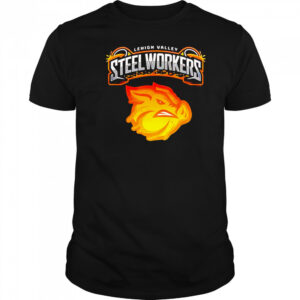 Lehigh Valley IronPigs Steelworker 2025 shirt