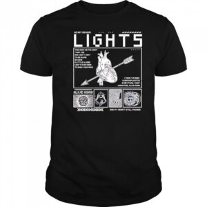 Lights Alive Again lyric shirt