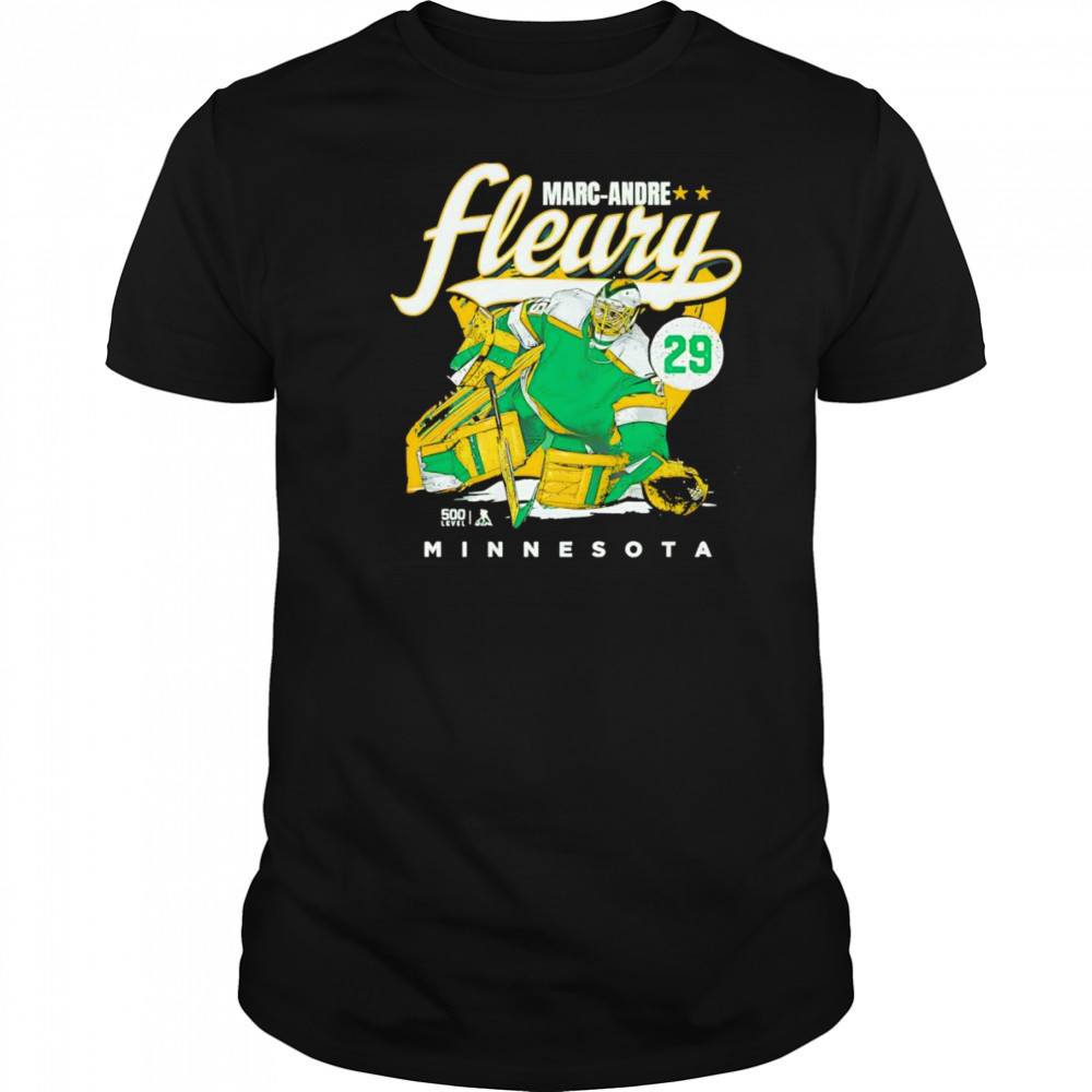 Marc-Andre Fleury Minnesota retro shirt