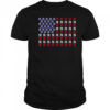 Memorial Day and the 4th of July American flag New York Yankees logo shirt