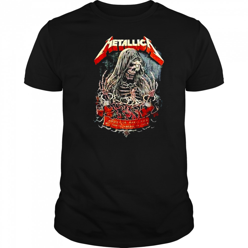 Metallica M72 Landover At Northwest Stadium Washington DC United States On May 28 2025 shirt
