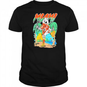 Miami Hurricanes Football Graphic Mascot shirt