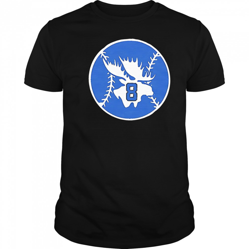 Mike Moustakas #8 shirt