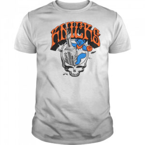 New York Knicks X Grateful Dead Skull T-Shirt