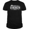 Not by my strength but his shirt