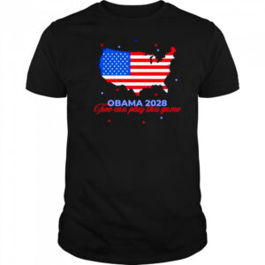Obama 2028 two can play this game US state shirt