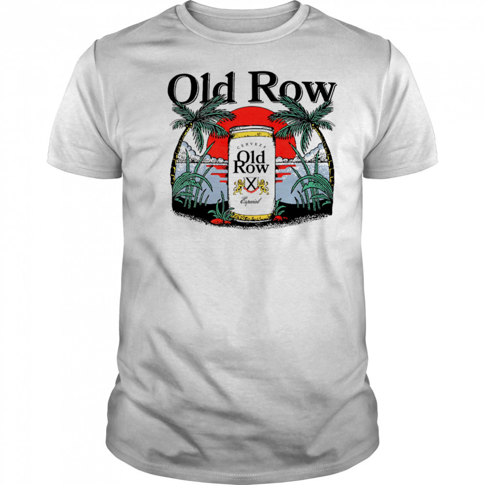 Old Row The Beach Cerveza shirt