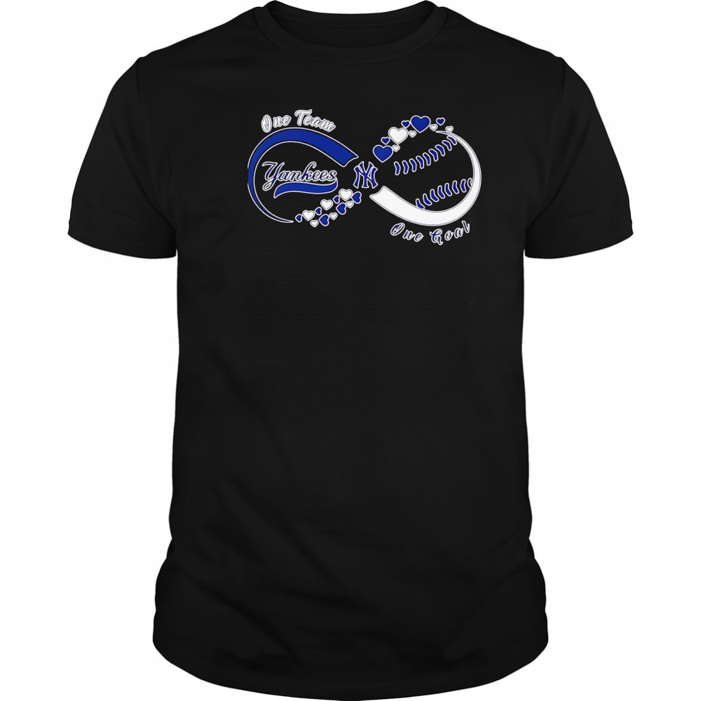 One team one goal New York Yankees shirt