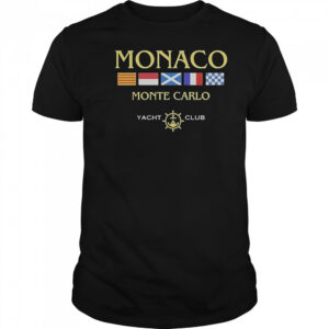 Organic Starboy Monaco Yacht Club Flags T-Shirt
