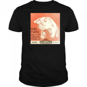 Pink Floyd May 4 1977 Colosseum Phoenix Az DKE Danny Kresky Enterprises t-shirt