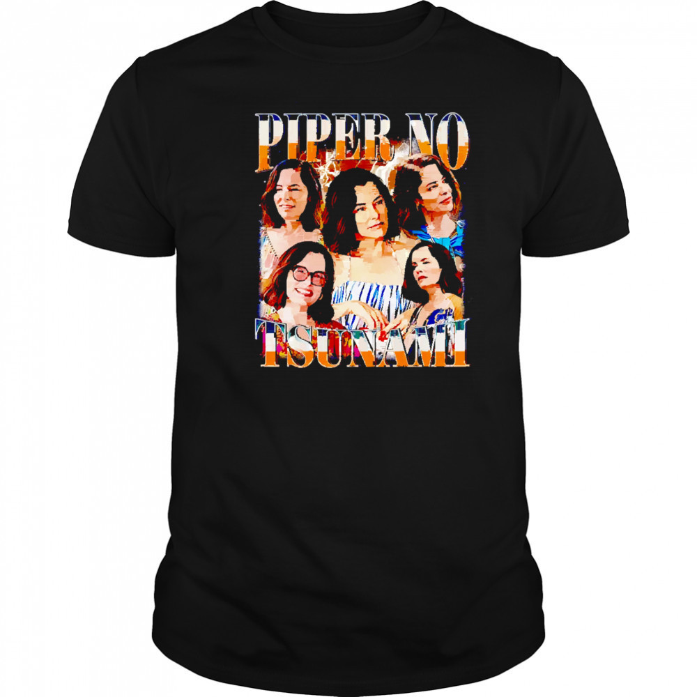 Piper No Tsunami graphic shirt