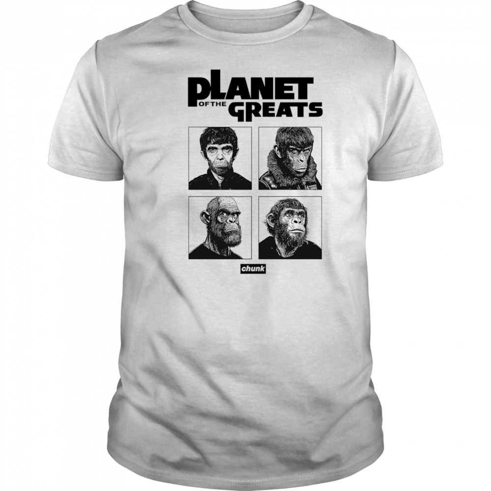 Planet Of The Greats Chunk shirt