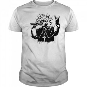 Pope Francis Metal T-shirt