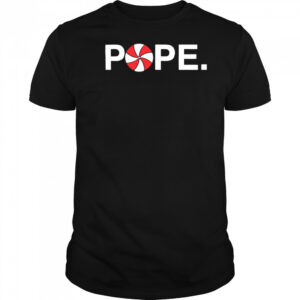 Pope leo xiv pope peppermint swirl shirt
