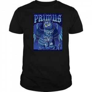Primus Sessanta Huntsville Alabama 2025 Concert Poster At The Orion Amphitheater On May 4 2025 The Owl Sphinx Shirt