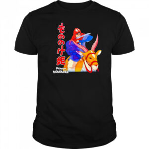 Princess Mononoke riding deer shirt