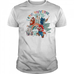 Retro Epic Universe Family Super Mario shirt