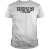 Rosalia wearing Protect Me From What I Want Shirt