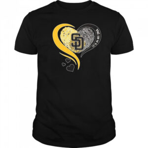 San Diego Padres Heart It’s My DNA 2025 Shirt